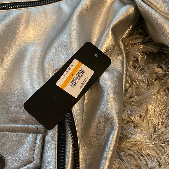 Sliver Bebe Motor Jacket - Picture 4 of 7